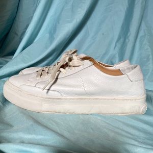 Soludos White Platforms